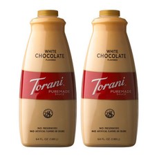 토라니 퓨어메이드 화이트 초콜렛 소스 1.89L 2개세트, 1개