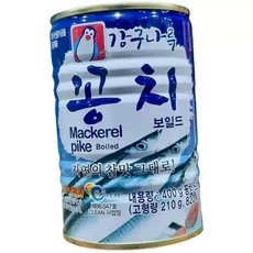 펭귄 HC 꽁치 캔 400g 통조림, 1개