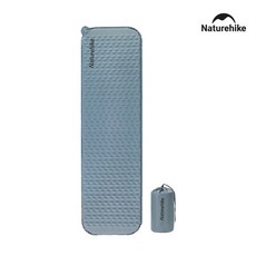 네이처하이크 UL 자충매트 3.5 싱글 차박 에어 백패킹 스퀘어 3.5cm 블루, 네이처하이크 UL 자충매트 3.5 싱글 차박 에어 백패