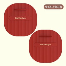 地漏盖硅膠地漏墊 防臭 防飞虫 地漏防臭器衛生間廁所反味堵硅膠下水道防臭蓋密封塞防蟲蟑螂神器, 2個裝（寶石紅+寶石紅）