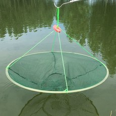 건질투망 자리돔 낚시 건질 물고기 랜딩네트 뜰채망 어망, 단일 강선 1m 6mm