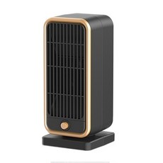 PTC陶瓷暖風機 迷你速熱 廣角送暖 低噪音節能 安全恆溫 電暖器, 黑色, 小型暖風機