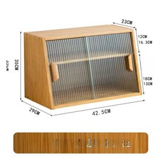 홈카페 진열장 그릇 식탁위 정리대 약수납장, 원색 레인보우 유리 42