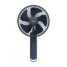 스플리 에어리즈 빅팬 폴딩 접이식 무선 핸디 휴대용 선풍기, 네이비, SP-AIR-RIZ
