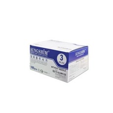 성심 일회용주사기 3ml 24Gx19mm 100개입 1통