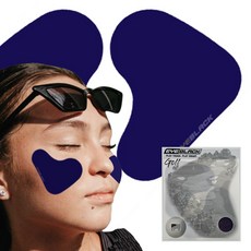 USA제조 아이블랙정품 아이패치 눈부심방지 UV차단 스티커-인디고, 1개