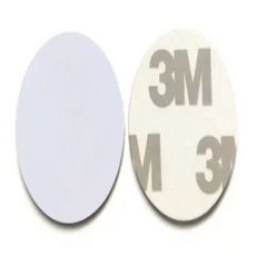 RFID 태그 NFC 스티커 125Khz, 1개, 화이트 ID 카드 3M 포함 25mm