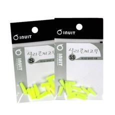 이누잇 실리콘 찌고무 민물 바다 채비소품, 1개