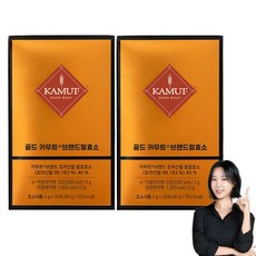 그레인온 골드 카무트 브랜드밀 효소, 90g, 2개