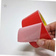 천재질 접착테이프 빨간색 포장용 박스밀봉 이사정리 물품고정 가정용 사무실용, 1개, 상세페이지 참조