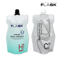 파워 매직 스트레이트 건강모 손상모 셀프 다운펌 곱슬머리 남자 여자, 500g, 1개, 건강모+크림타입