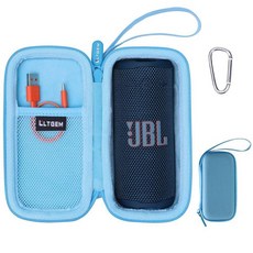 LTGEM JBL Grip 컴팩트 블루투스 스피커 볼드 JBL 프로 사운드와 호환되는 하드 케이스 - 여행용 방수 휴대용 보호 휴대용 보관 가방 케이스만 포함 블루, 3.Sky Blue