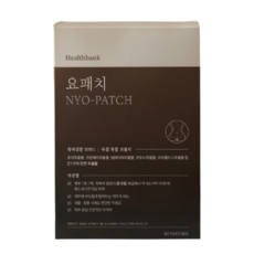 요패치 데일리 케어 패치 복부 부착형 여성 건강 관리 60매, 2개, 60개입