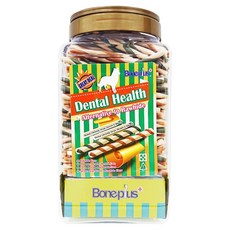 Boneplus 綜合雙色潔牙軟笛酥桶裝 S, 1個