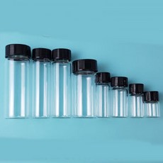 스크류캡 유리 바이알병 7ml 크기:2.2cmx4cm(1개) aco-240