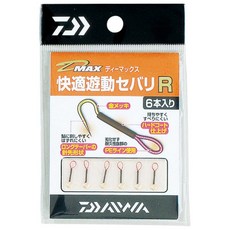 DAIWA 仕掛 快適遊動背鉤 R 經濟包, 1個, 6入