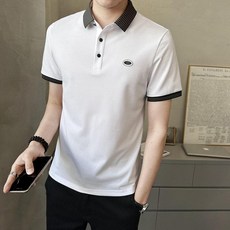 男款短袖POLO衫 透氣排汗 速乾 翻領上衣