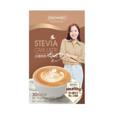 펄세스 스테비아 카페라떼 30T, 1개, 30개입, 10.5g