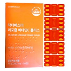 에스더포뮬러 닥터에스더 리포좀비타민C 플러스 리포솜 30일분 594023, 에스더포뮬러 닥터에스더 리포좀비타민C 플러스 리포솜 3