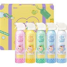 함소아화장품 플레이 컬러 버블바스 5종 세트, 250ml, 1개