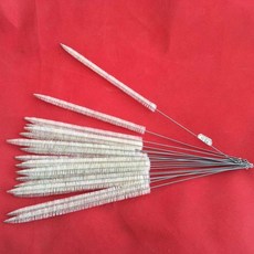 羊毛刻度吸管刷 玻璃移液管刷 實驗室用刷, 1個, 刻度吸管刷10只,0.5毫升