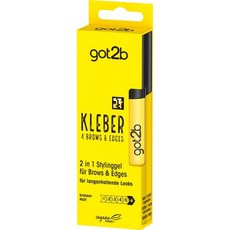 고투비 브로우 앤 엣지 스타일링 젤 어드히시브 2in1 got2b Styling Gel Adhesive for Brows & Edges 2in1 16ml, 1개