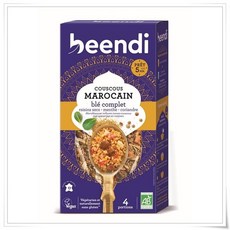 BEENDI 빈디 모로칸 홀 위트 쿠스쿠스, 4개, 250g