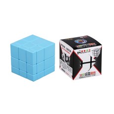 SENGSO 스피드 큐브 3X3 미러 SQ-O SQ-1 스티커 없는 경쟁 초보자 Square-1 특수 모양 전문 큐브, [02] 3X3 No Magnetic, 1개