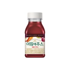 서울우유 아침에주스 abc주스 블랙라벨 210ml, 20개