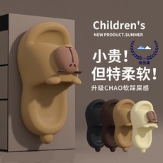 【台灣出貨】兒童拖鞋 男童拖鞋 卡皮巴拉拖鞋 夏季拖鞋 新款拖鞋 女童拖鞋 室內拖鞋 防滑拖鞋 洗澡拖鞋 兒童涼拖鞋