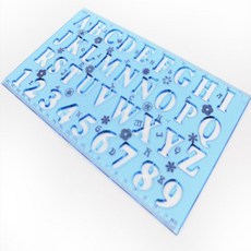 숫자 부호 알파벳 영어 영문 그리기 모양 모형 자 2P