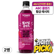 비타민마을 요모 톡타임 클렌즈 48시간 ABC주스, 2개, 1kg