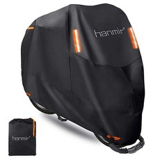 미국출고 아마존4.5+ 223972 오토바이 커버 사계절용 범용 날씨 방수 잠금 구멍 및 보관 가방 포함 XXL 차량 할리 데이비슨 혼다 스즈키 가와사키 야마하용