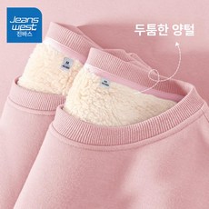 여성 겨울용 두꺼운 양털 보온 후드티 따뜻한 상의