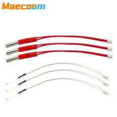 3D 프린터 카트리지 히터 12V/24V 40W 6 20mm 150mm 100K NTC 3950 서미스터 MK8 압출기 부품 가열 부품용, 2pcs, 24V40W