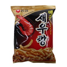 농심 매운새우깡, 90g, 1개