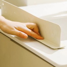 리브노드 실리콘 싱크대 물막이 설거지 물튀김 방지 패드 대형 흡착식, 1개, 베이지