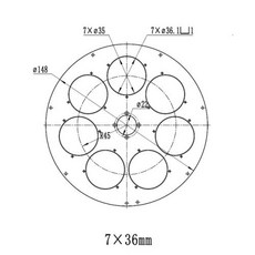 해외구매대행 제품안내 천체망원경 우주망원경 장거리 AFW 필터 휠 전기 1.25 인치 36mm 8 홀 5 7 천체 망원경 액세서리 천문학 사진 주문 전 확인사항 안내, 6) turntable 7-36