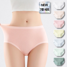 온더심플 주니어 팬티 여학생 면스판 요일 속옷 데일리 7종 세트