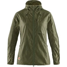 Fjallraven 女款 High Coast Wind夾克，輕量防風透氣，戶外運動首選