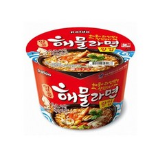 팔도 일품해물라면 왕컵 110g 16입, 16개