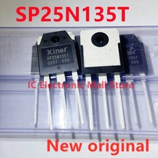 업소용 상업용 대용량5PCS 원본 SP25N135T TO-3P 상업용 밥솥 트랜지스터 IGBT 전원 튜브 SP25N135T