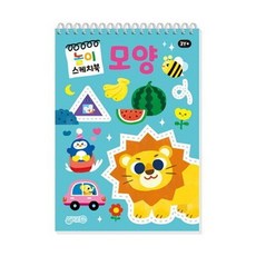 모양 놀이스케치북 (스프링), 상품명