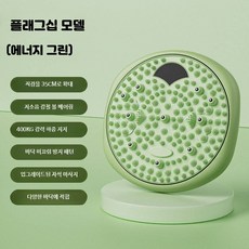 지압매트 트위스트 회전 발지압판 관리 지압판 당지압, 1개, 그린 플래그십 모델 허리 압박판