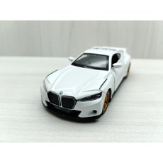 寶馬 BMW 3.0 CSL 白色 1:42 合金模型車, 1個