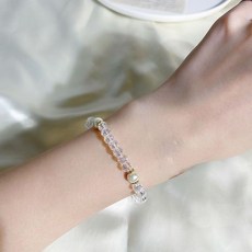 可愛兒童手鍊女小女孩公主水晶串珠學生手串手飾品