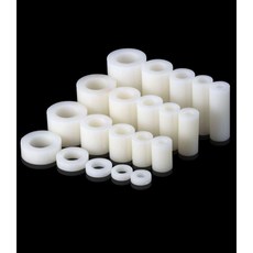 m6 플라스틱 원통 블랙 투명 m5 스페이서 pvc 지지대 볼트 나사 플라스틱투명관, Φ3x7x8 (200 캡슐), 기본 모델명/품번