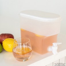 라담상점 음료디스펜서 카페물병디스펜서수도꼭지, 3L