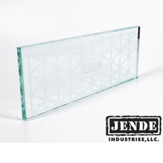 Jende 玻璃整平石 Glass Lapping Plate, 1個