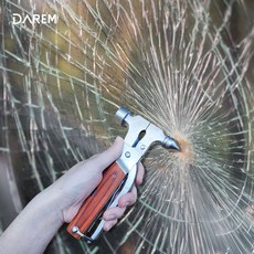 차량용 다기능 만능망치 / 멀티툴 공구 비상망치